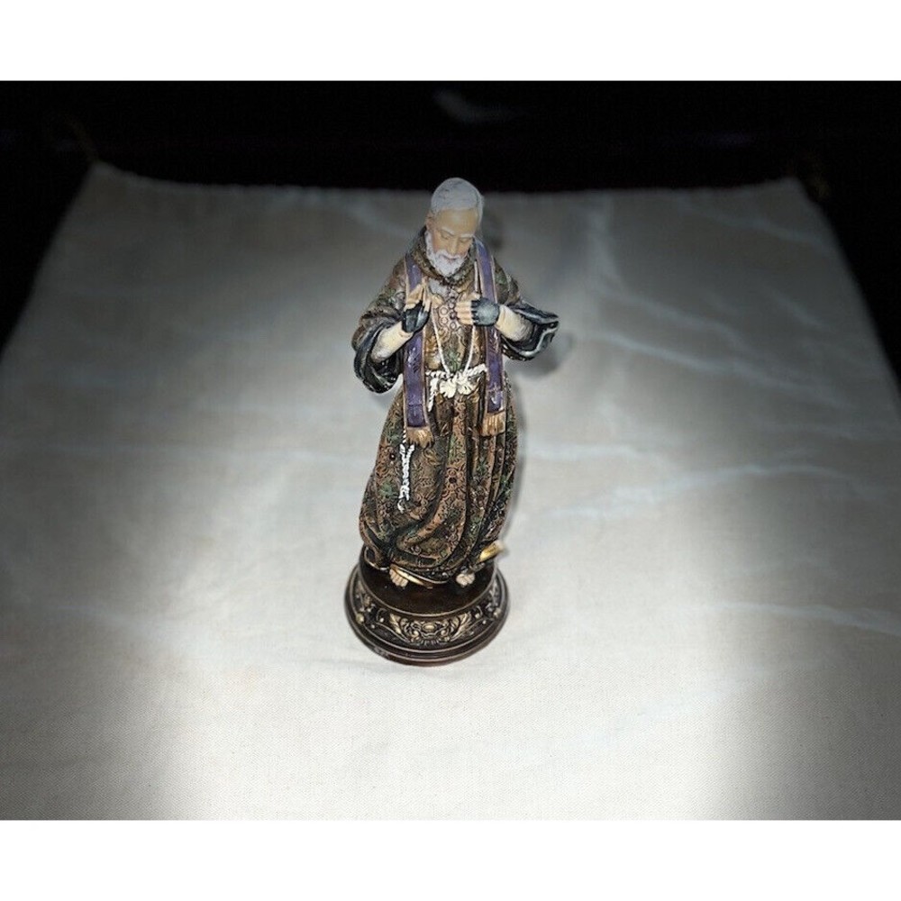 Rare Sacred Devotions 2010 Figurine Statue By Milagos Home Décor Shelf Sitter - Picture 14 of 14